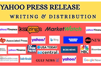 do yahoo press release USA press release distribution yahoo finance pr