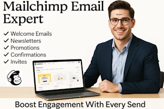 send welcome emails newsletters promotional confirmation invites on mailchimp