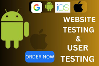 test your game, app, or website on ios, android