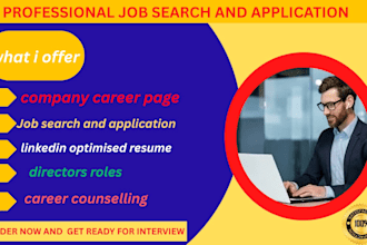 search and apply 600 jobs, tailor job application, resume writing