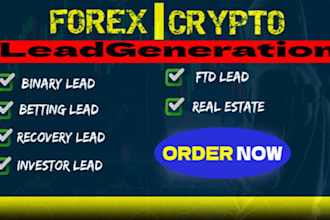 provide HQ hot forex crypto leads recovery investor leads