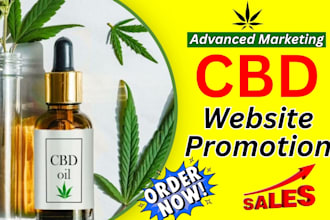 do cbd shopify website promotion, marketing, sales funnel, seo
