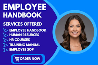 write a custom employee handbook for your company