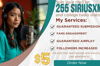 do college radio submission online radio social media music management