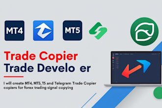 create telegram trade copier  mt4 mt5 signal trade copier for forex trading bot