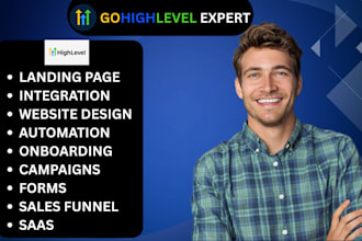 gohighlevel landing page gohighlevel salesfunnel gohighlevel automation website
