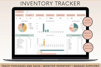inventory tracker spreadsheet small business inventory template google sheets
