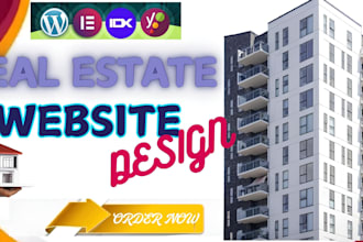 design a professional real estate website with idx integration