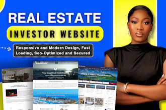 build your real estate investor and lead generation website