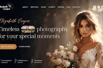 design showit website, photography website, squarespace and pixieset website