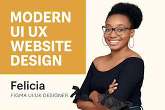 design stunning figma website UI UX wireframe for landing page or web apps
