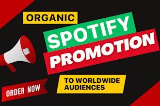 increase spotify promotion followers monthly listener playlist, stream