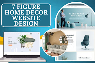 build home decor shopify store interior design website interior decor website