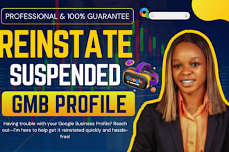 reinstate and fix suspended google my business profile listing