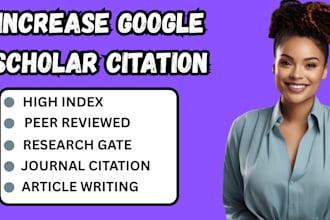 increase google scholar citation referencing research publications and journal