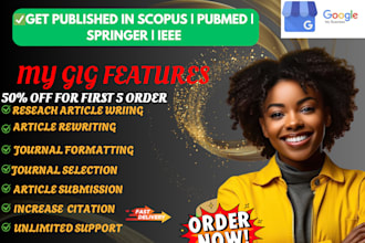 write and publish in top scopus wos pubmed isi springer journals