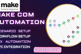 setup fix make com make API integromat scenario integration made com,airtable