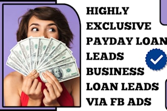 generate quality payday loan leads business loan student loan leads mca leads