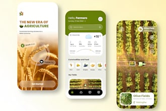 build agriculture app, livestock management app, farmer marketplace app, ai farm