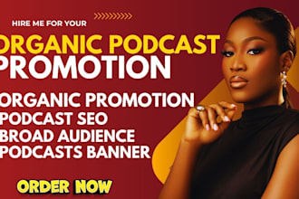 do organic spotify podcast promotion banner, spotify music promotion