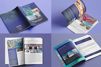 design amazing brochure, company profile, ebook, flyer and proposal
