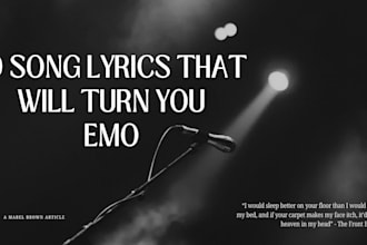 write or remix viral emo lyrics for memes, captions, or tiktok