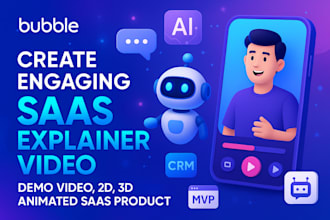bubble io mobile app developer ai bubble app saas mvp chatgpt CRM chatbot