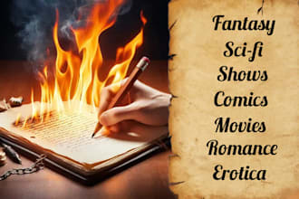 create a fan fiction or original story of your choosing