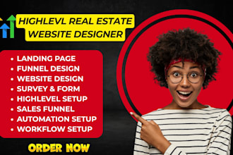 gohighlevel real estate landing page real estate gohighlevel website ghl expert