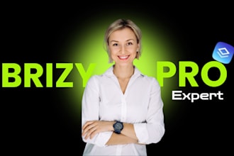 create wordpress website using brizy builder pro