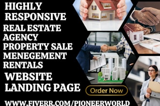 build real estate website realtor broker property management mortgage website
