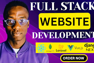 develop full stack web app using reactjs, nextjs, django, firebase, mern and PHP