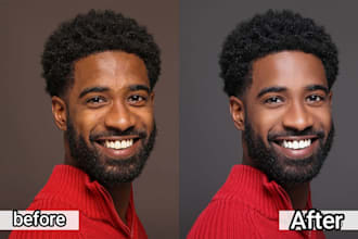 photo retouching, image editing and photo enhance