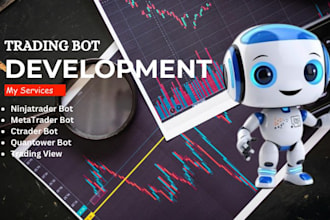 develop fully automated trading view, ninjatrader bot,ctrader bot,metatrader bot