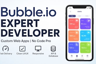 build bubble io app, bubble io developer mvp saas app bubble developer
