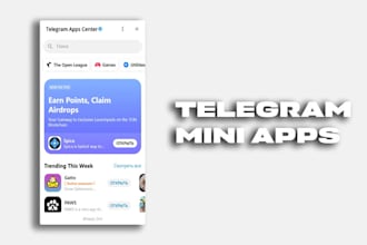 telegram mini app, telegram mini game, telegram game bot, web app, tap game