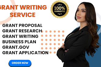 do grant proposal writing, grant research, grant application rfp business plan