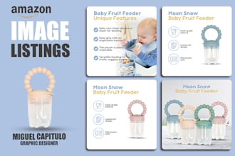 design amazon a plus content and listing images