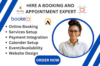 acuity scheduling setup bookeo for spas, salons bookeo appointment system