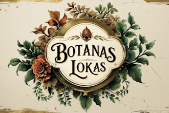 make amazing botanas lokas logo design in two days