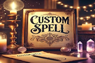 create a powerful custom life changing wish spell for you