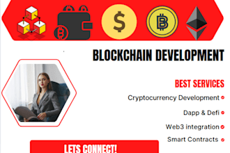 be your expert blockchain developer for smart contracts dapps