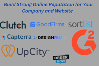 increase repute of your website with clutch goodfirm sortlist g2 designrush