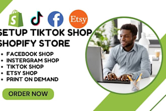 setup edit etsy shop print on demand shopify abandoned cart flows etsy SEO