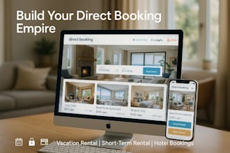 vacation rental short term rental website hotel direct booking lodgify airbnb