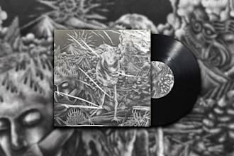 create surreal vinyl album cover art for your music