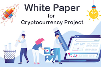 write and design professional nft crypto ico white paper