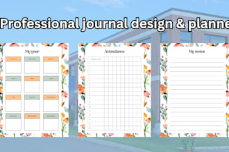 create journal design fillable form lead magnet interactive pdf digital planner