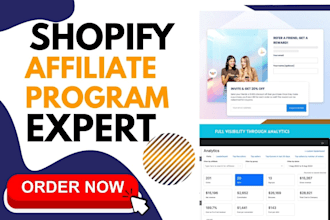 setup shopify affiliate program goaffpro uppromote bloop jaka bixgrow referrly