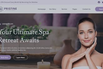 medspa website, medical spa website, medical care website, botox therapy website